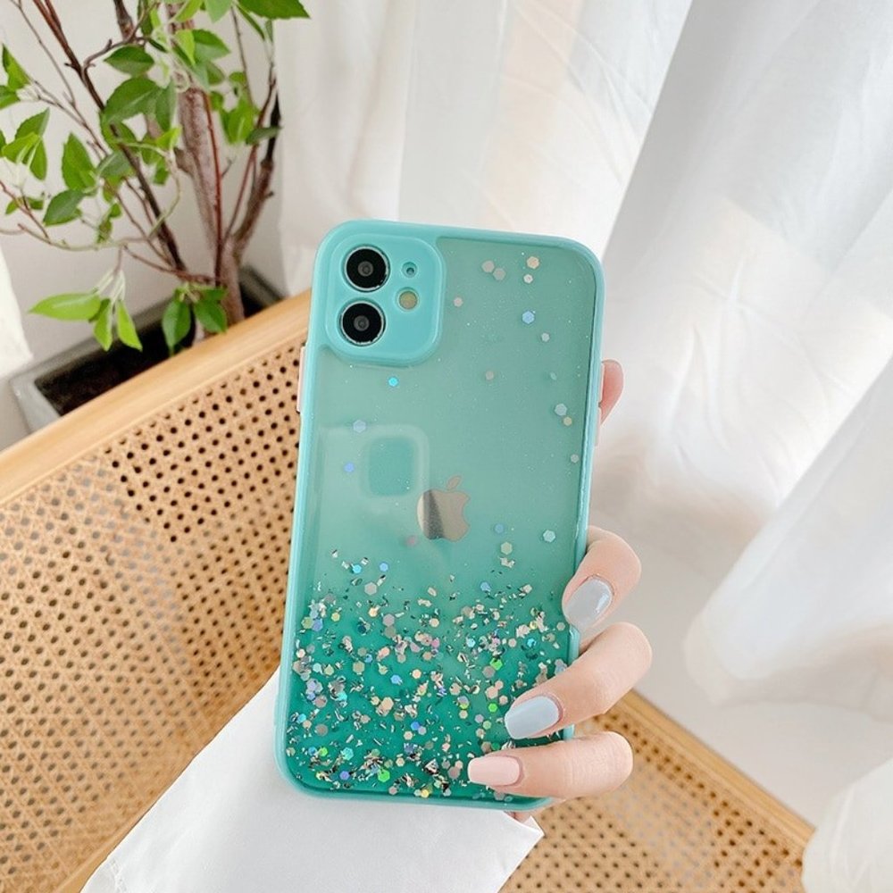 Bling Shining Mint Camera Protection iphone case